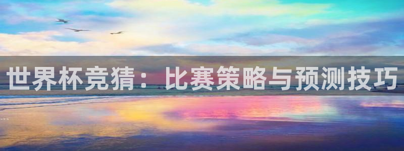 世界杯欧洲区赛程：世界杯竞猜：比赛策略与预测技巧